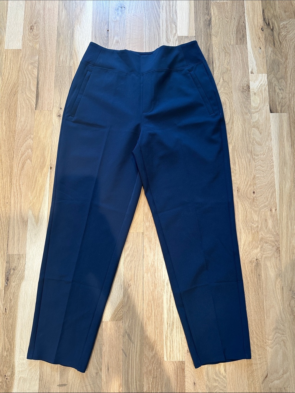 Athleta Navy High-Rise Tailored Golf Pants